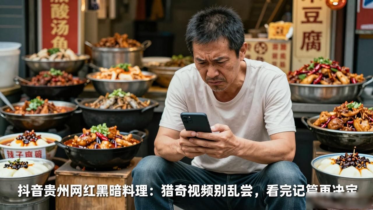 抖音贵州网红黑暗料理：猎奇视频别乱尝，看完这篇再决定